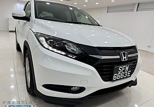 Honda Vezel 1.5X A 2015 White Pushstart Revcam